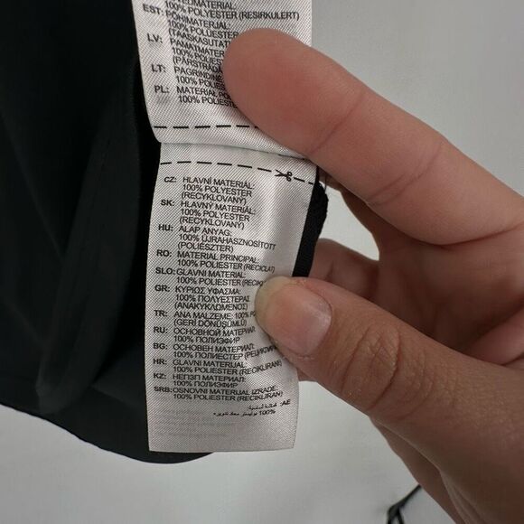 NWT Adidas Trump National Primegreen Performance Golf Polo Shirt Black Large Wom - Picture 10 of 14